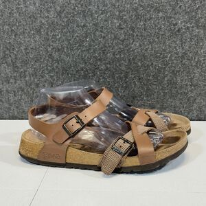 Birkenstock Birki's Lillie Sandals Women’s 9 US 40 EU Brown Cork Strappy B1